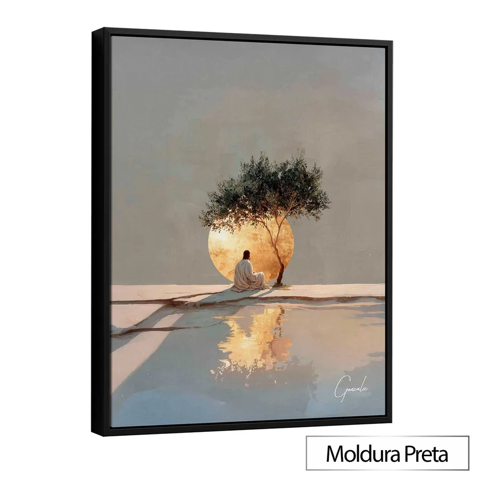 Quadro Cristo em Serenidade