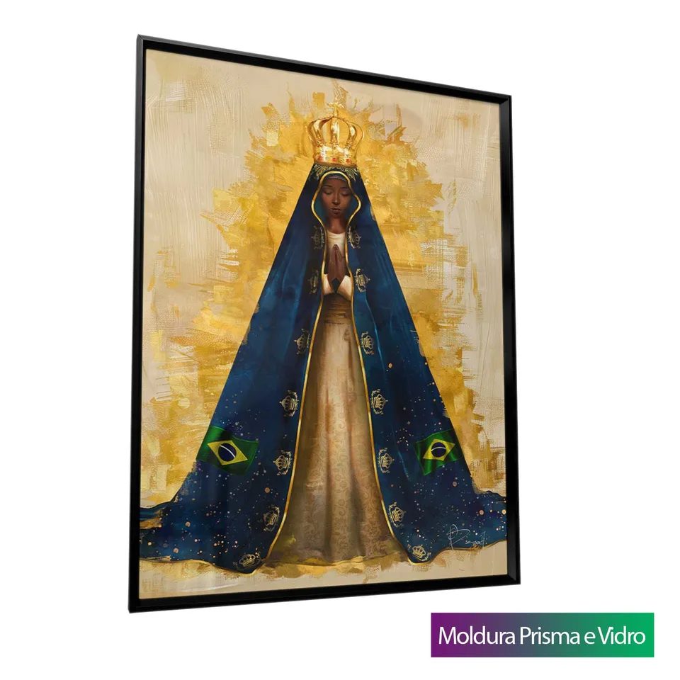 Quadro Divina Aparecida Strati D'Arte — foto 11