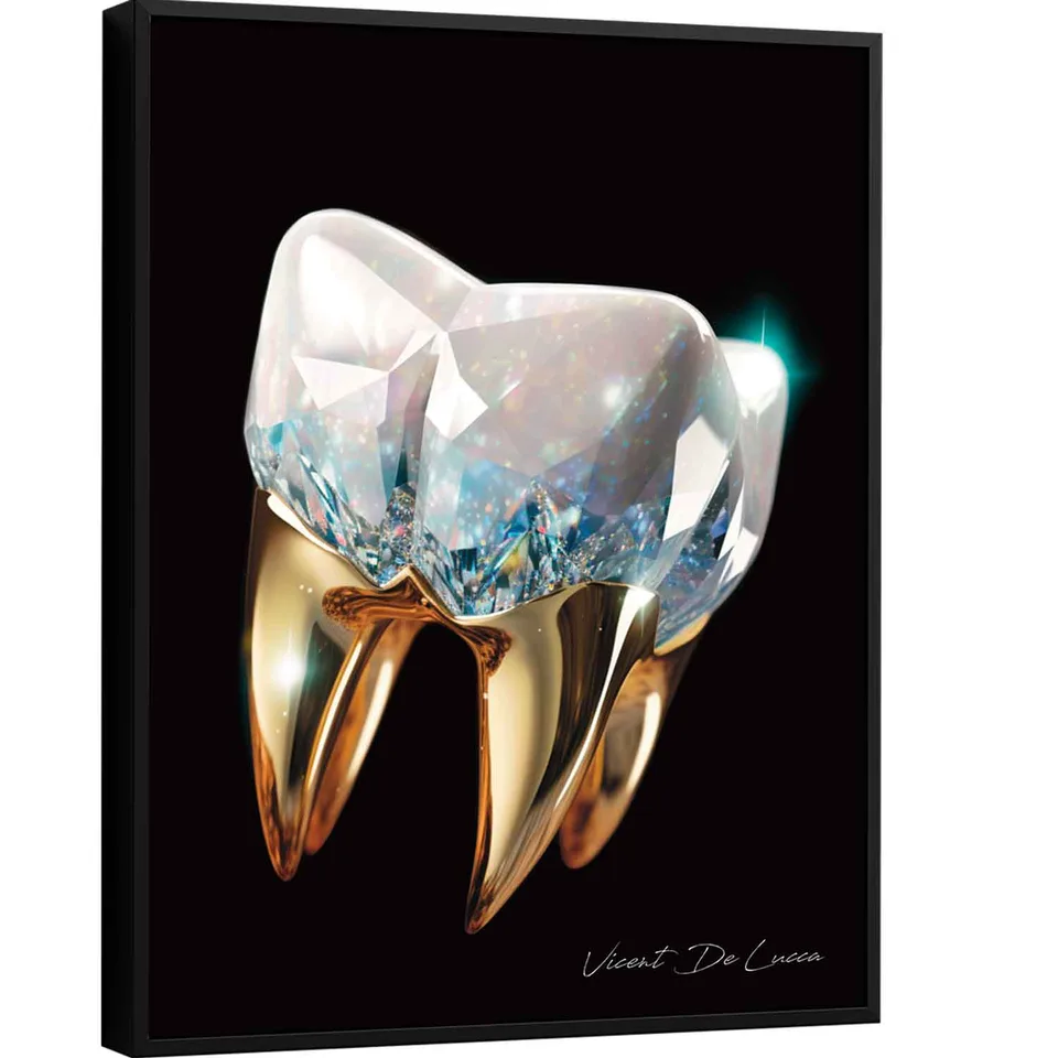 Quadro decorativo Dente de Diamante