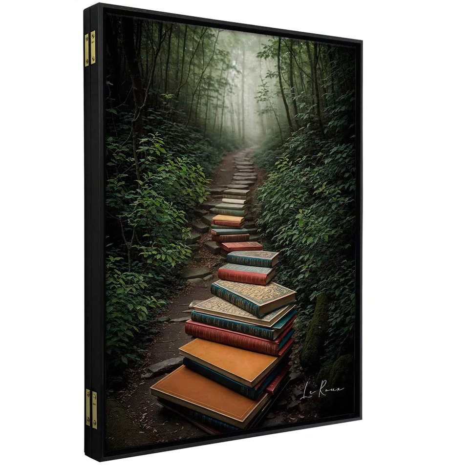 Quadro Para Esconder Caixa de Luz - O Caminho do Conhecimento - Quadros de Motivação | QuadrosDecorativos.com