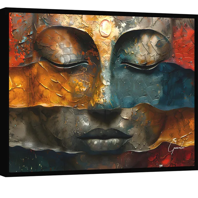 Quadro Buda Harmônico - Quadros Abstratos | QuadrosDecorativos.com