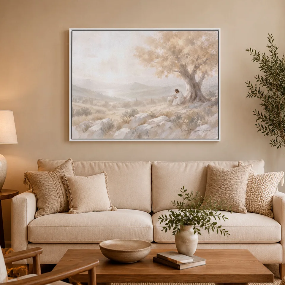 Quadro Um lugar de Paz - Coleção Minimalista — foto 5