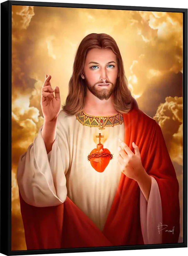 Quadro Sagrado Coração de Jesus