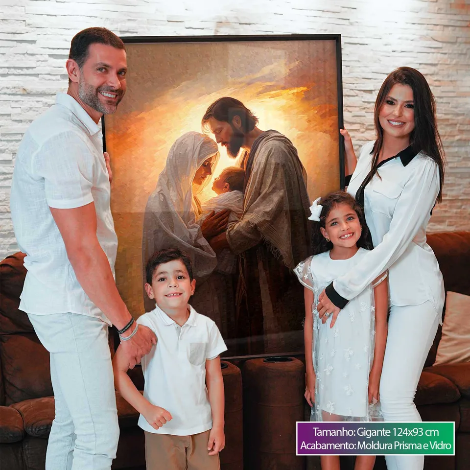 8928 Quadro Sagrada Família Realista (11)