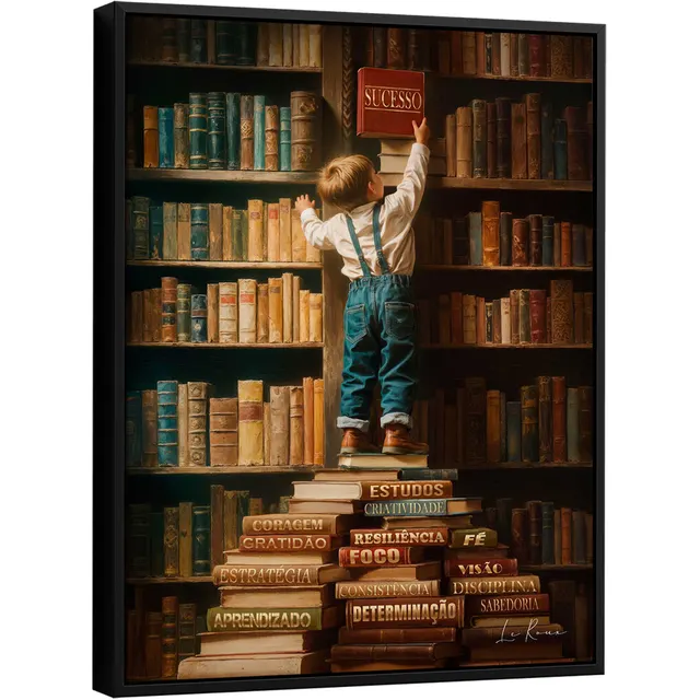 Quadro Crescendo com Sucesso - BF 50 Quadros | QuadrosDecorativos.com