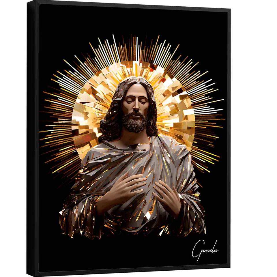 Quadro Jesus, O Salvador Radiante
