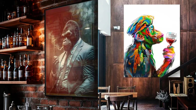 Quadro para área gourmet: o que aguenta calor, gordura e umidade