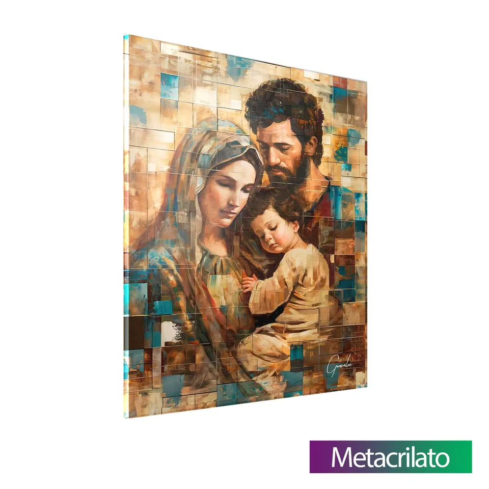 8947 Quadro Sagrada Família Grid Art (4)
