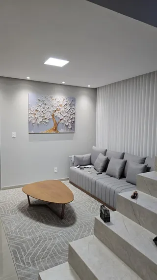 Quadro Árvore da Paz na casa de Marcela
