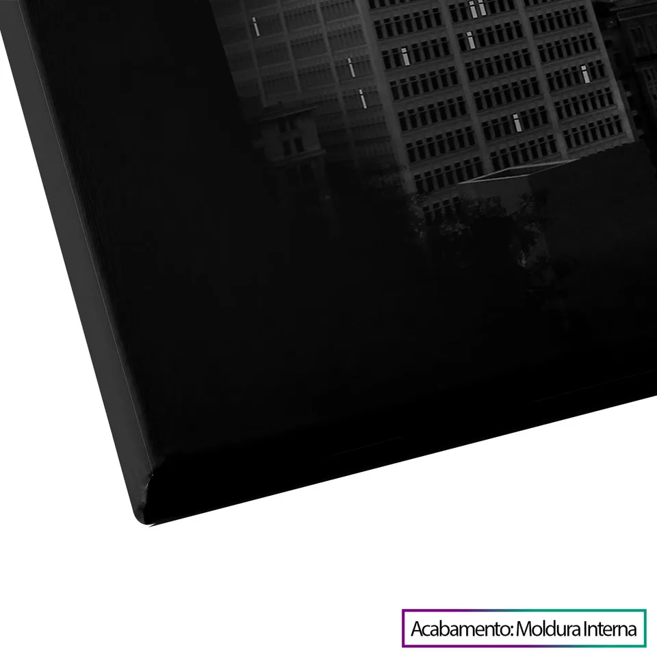 Quadro Batman Oficial Quadrinhos — Moldura Interna, Médio 64x48