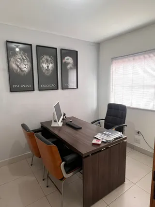Quadro Disciplina, Execução e Foco 3 Peças na casa de Júlia Santana