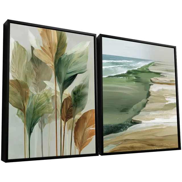 Quadro Refúgio Natural 2 Peças