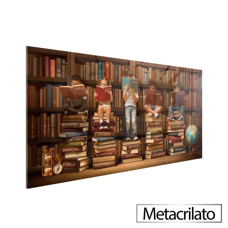 Quadro Biblioteca do Conhecimento