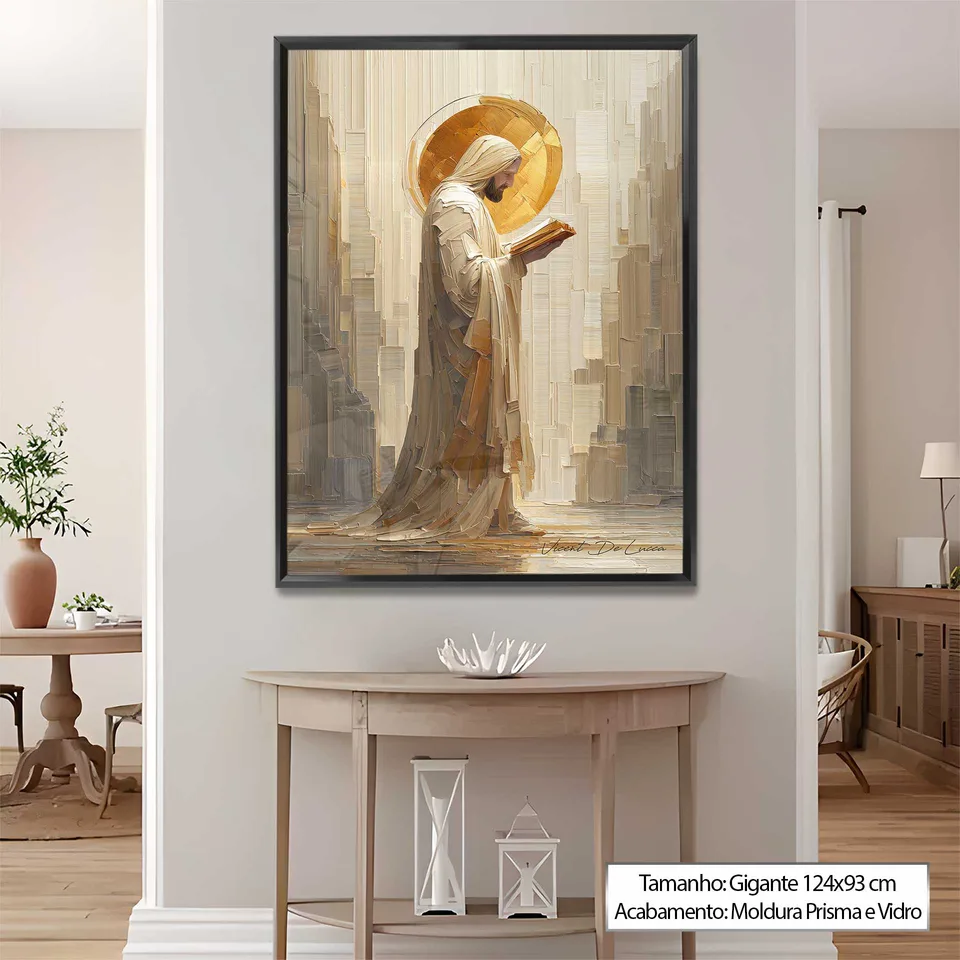 quadro a sabedoria divina - visao completa vicent de lucca