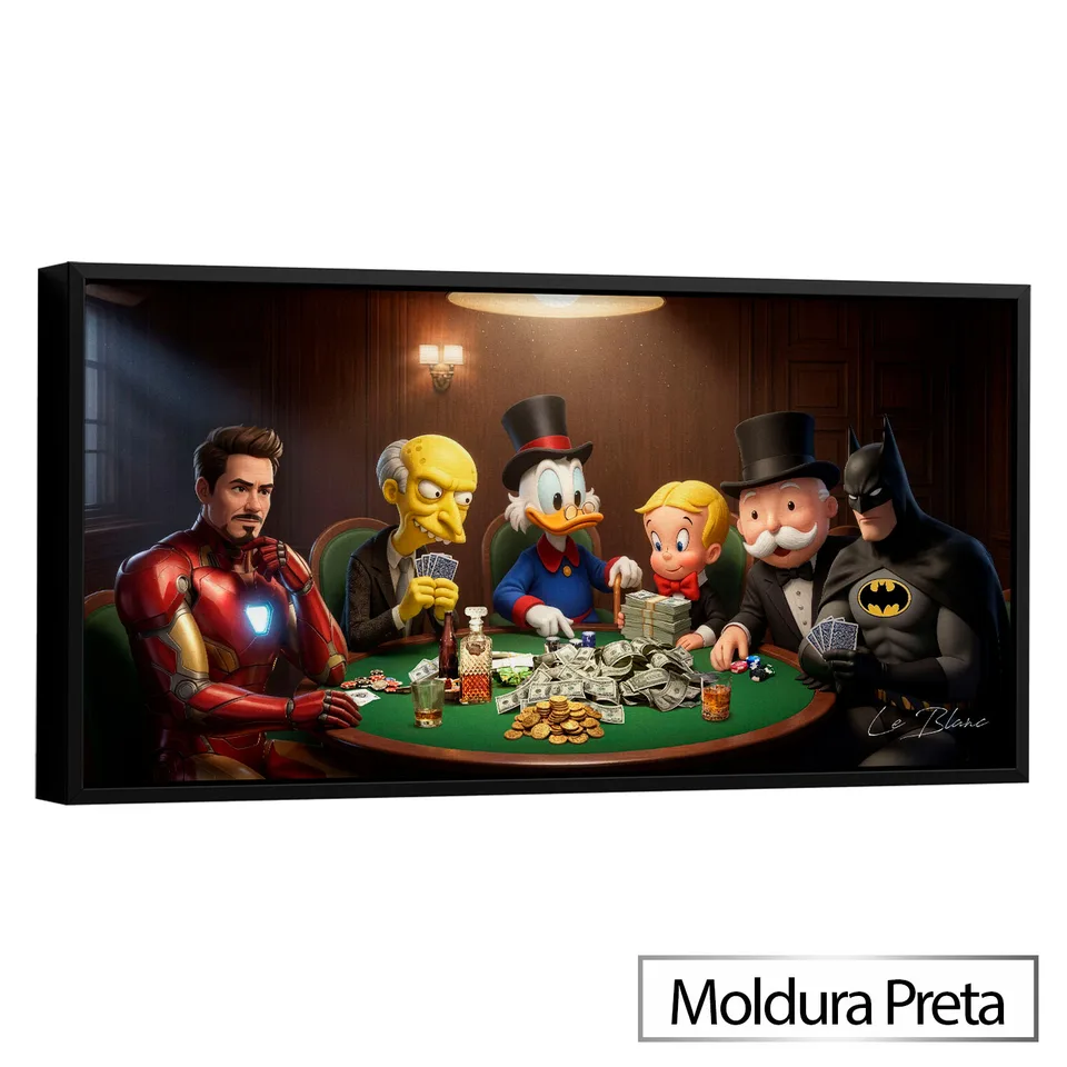 Quadro Clube dos Milionários