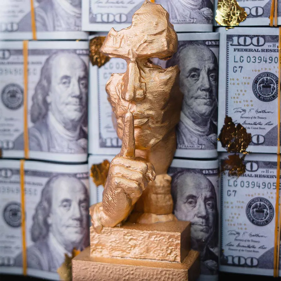 mentes que prosperam 3D — vista frontal impacto visual máximo