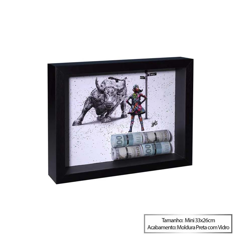 A Menina Destemida — Mini 33x26cm