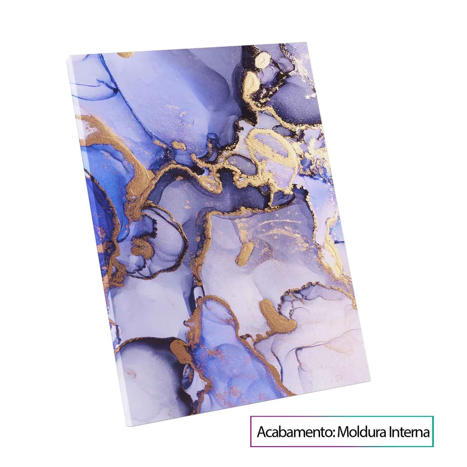 Quadro Mármore Verona — Moldura Interna, Médio 64x48
