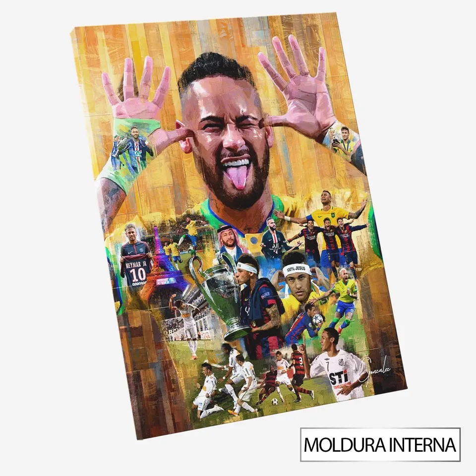 7036 Quadro O Legado de Neymar (5)