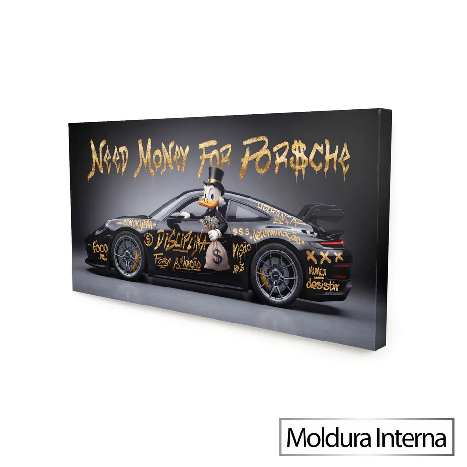 Quadro The Duck's Need Money for Porsche — foto 9