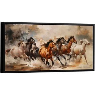Quadro decorativo Cavalos Selvagens
