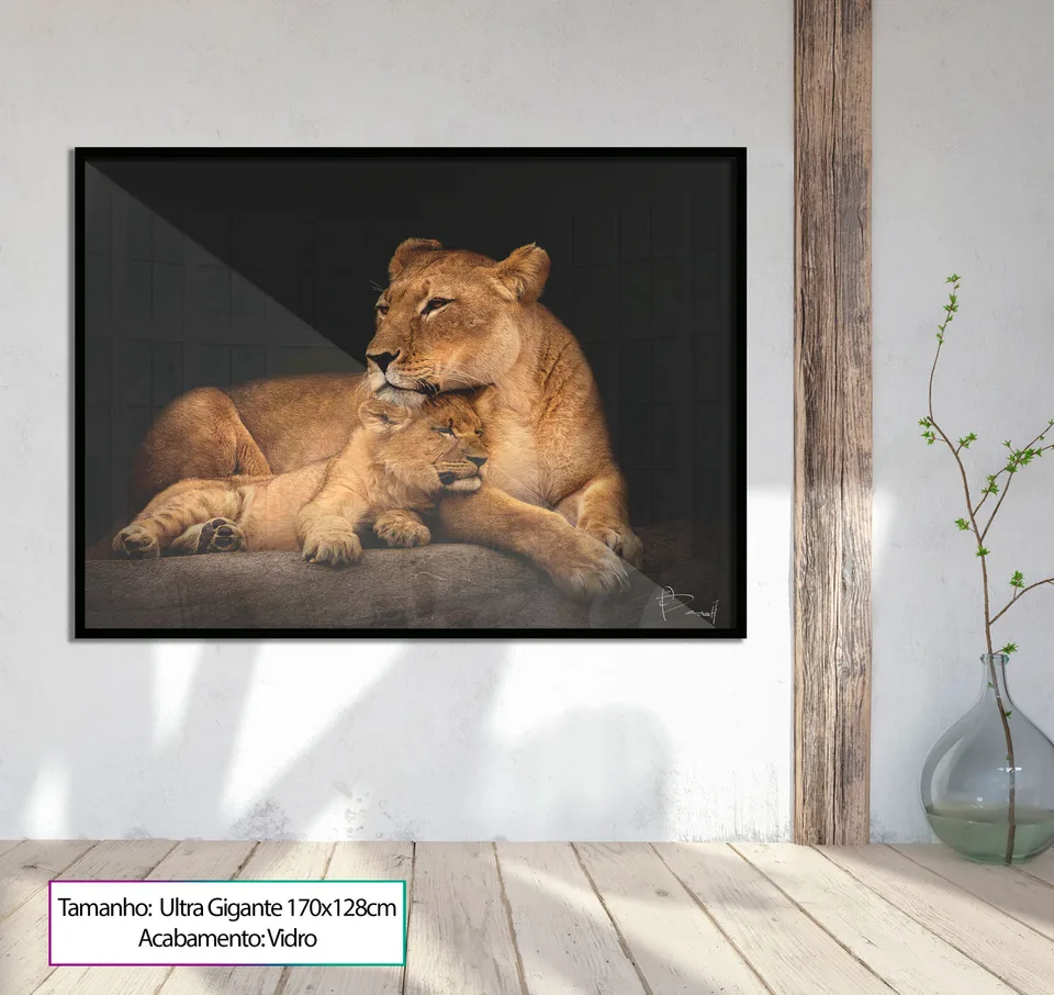 8236 Quadro Leoa Amorosa 11