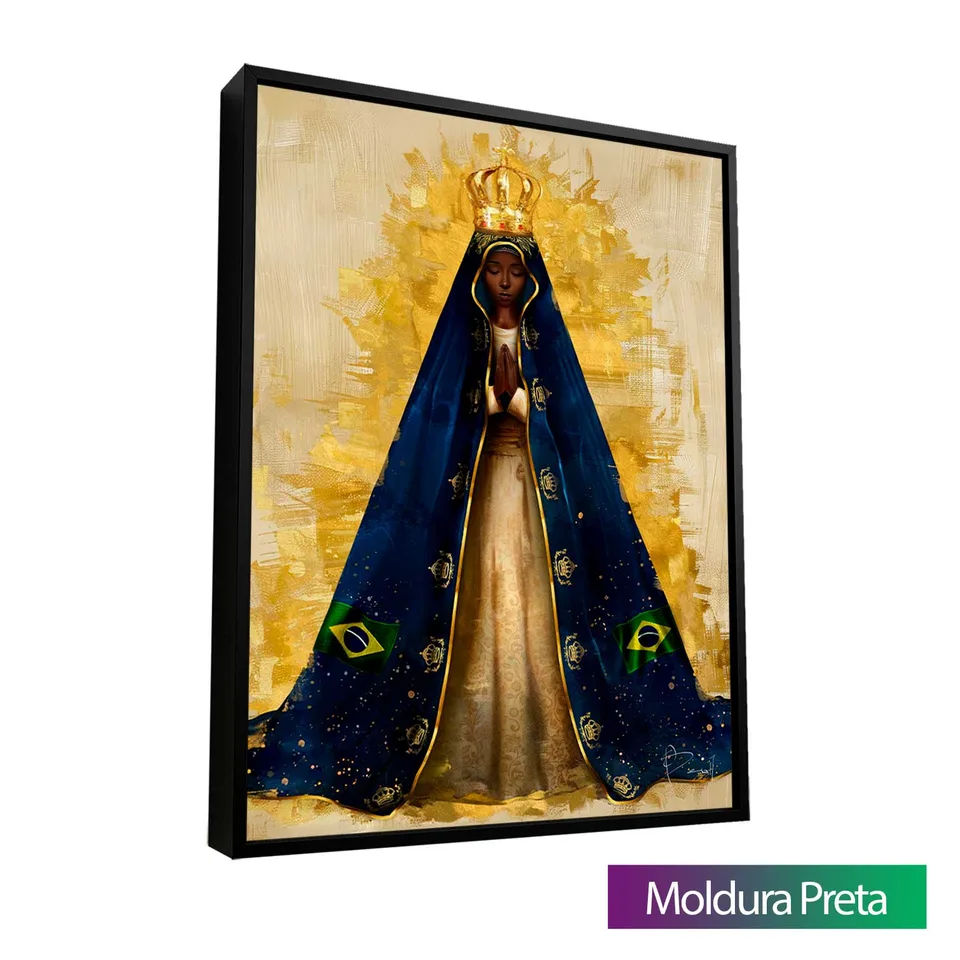 Quadro Divina Aparecida Strati D'Arte — foto 12