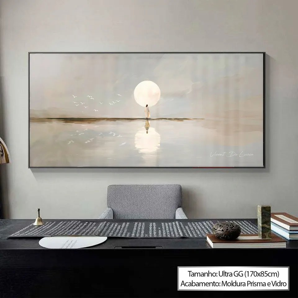 7108 Quadro Jesus em Caminho de Paz – Coleção Minimalista (7)