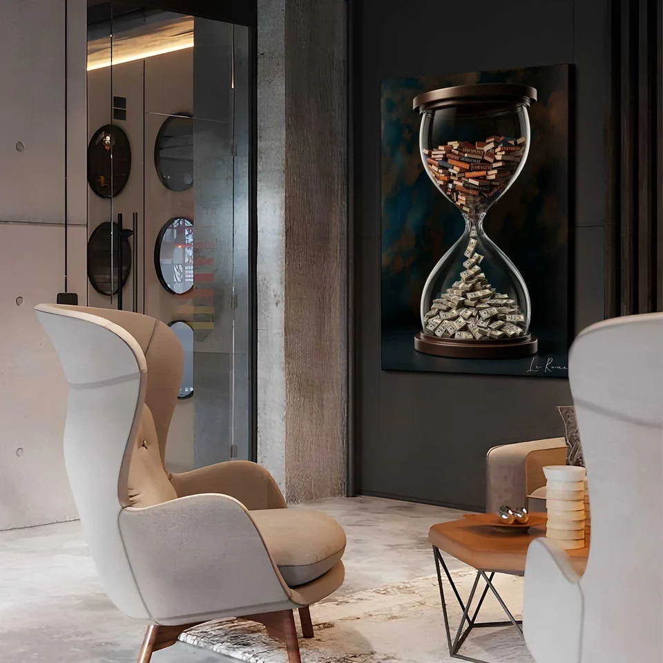 Quadro Conhecimento É Dinheiro — foto 6