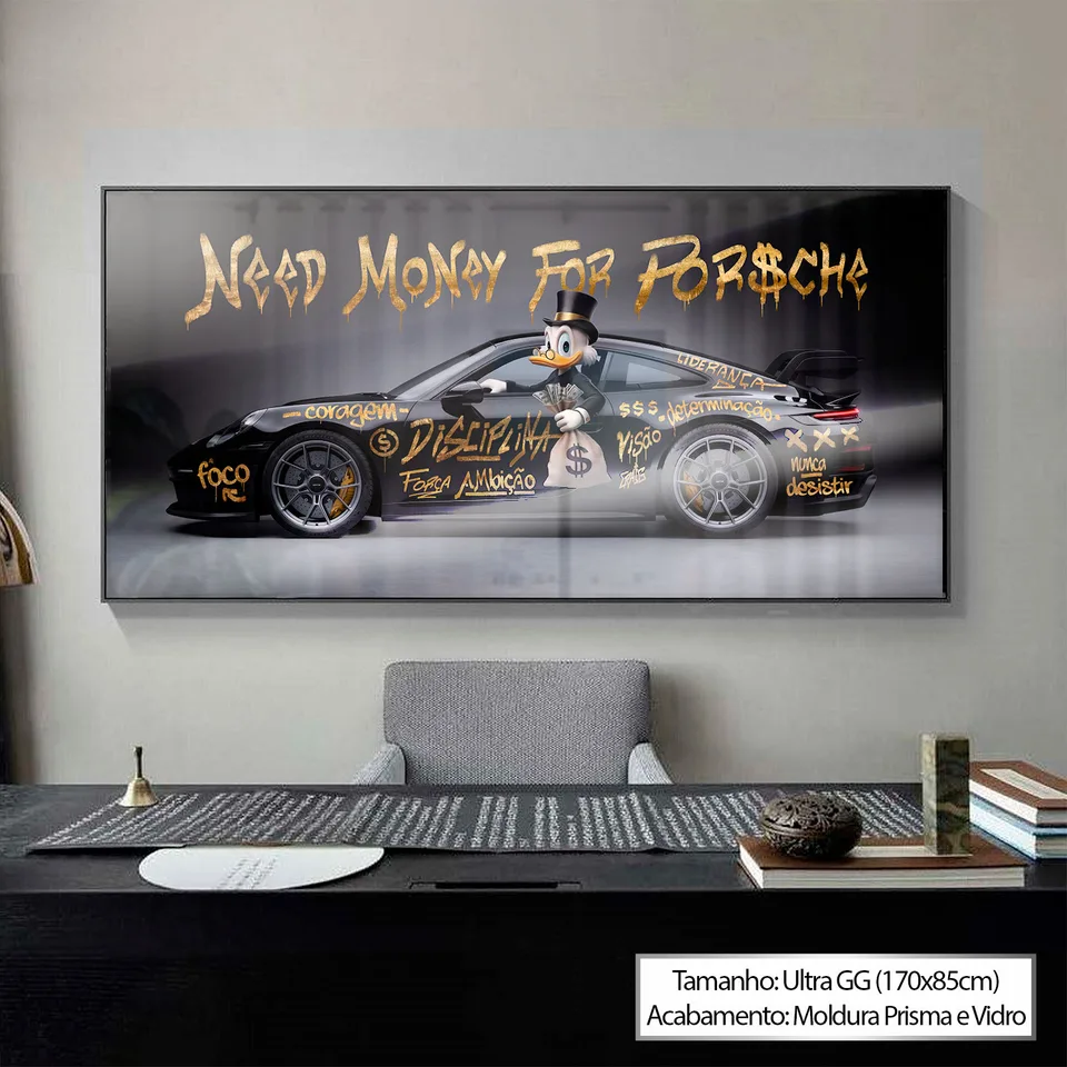 Quadro The Duck's Need Money for Porsche — foto 5