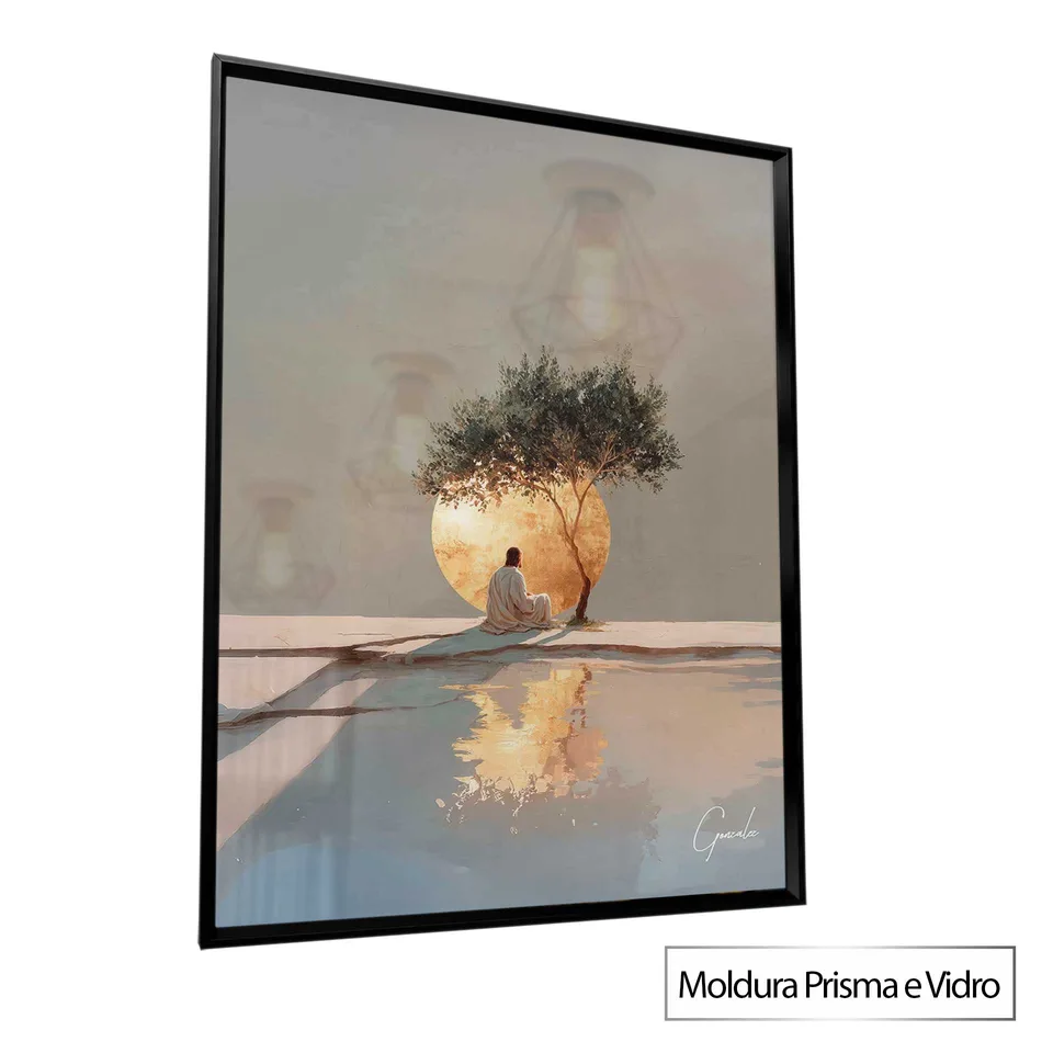 Quadro Cristo em Serenidade