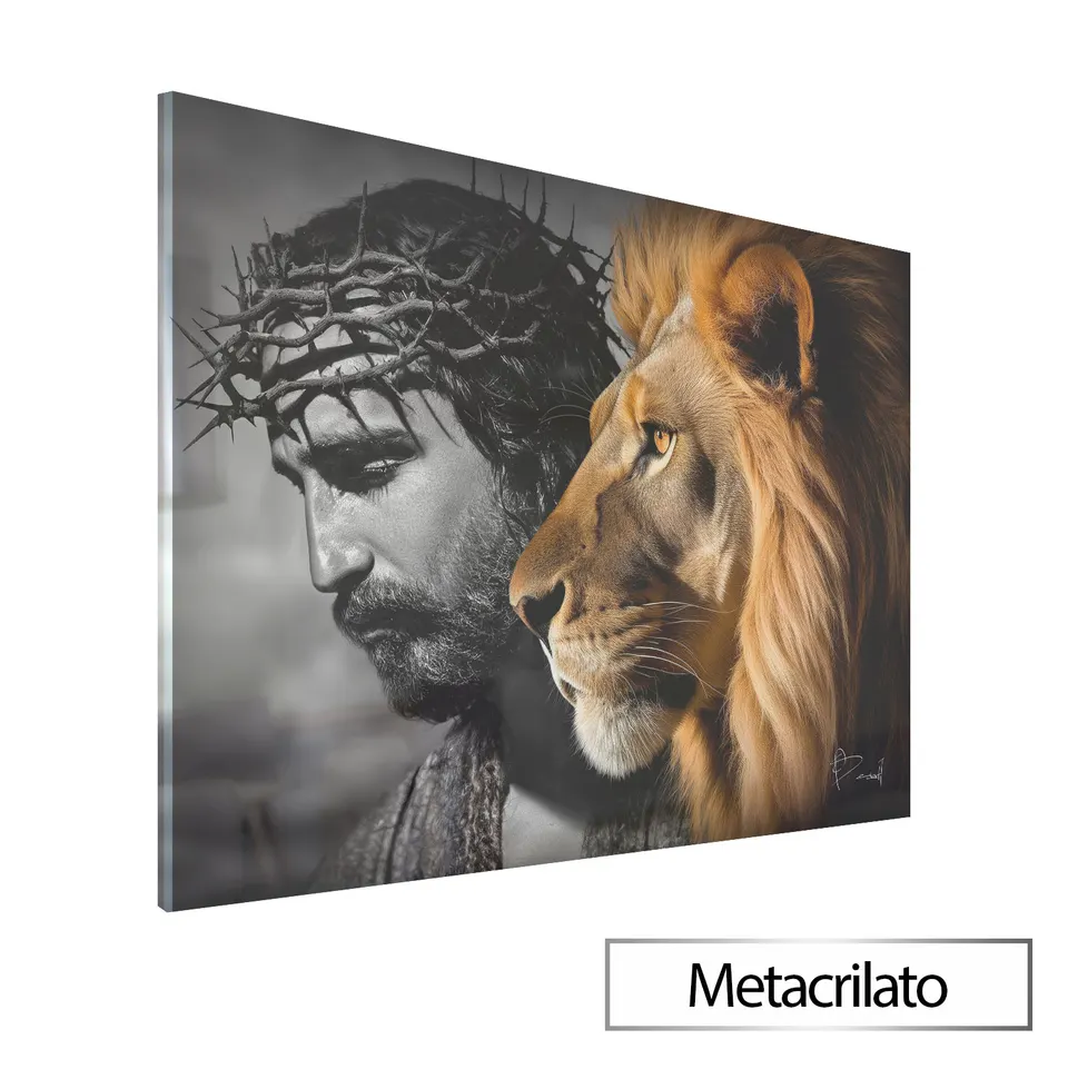 9751 Quadro Jesus O Leão de Judá (6)