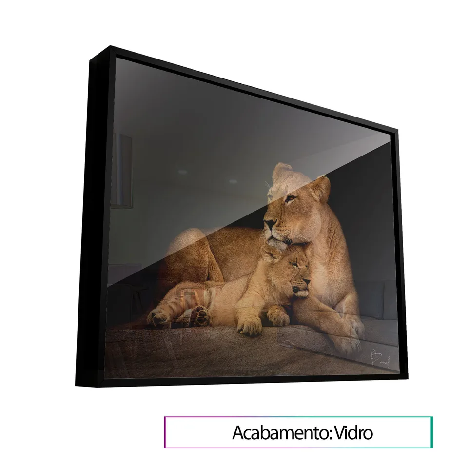 8236 Quadro Leoa Amorosa 6