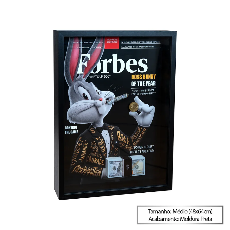 The Boss Bunny Forbes — Médio 64x48