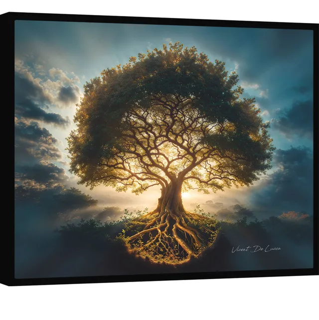 Quadro Árvore da Vida Abençoada - Quadros de Paisagem | QuadrosDecorativos.com