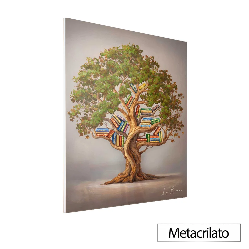 Quadro Árvore da Leitura — foto 13