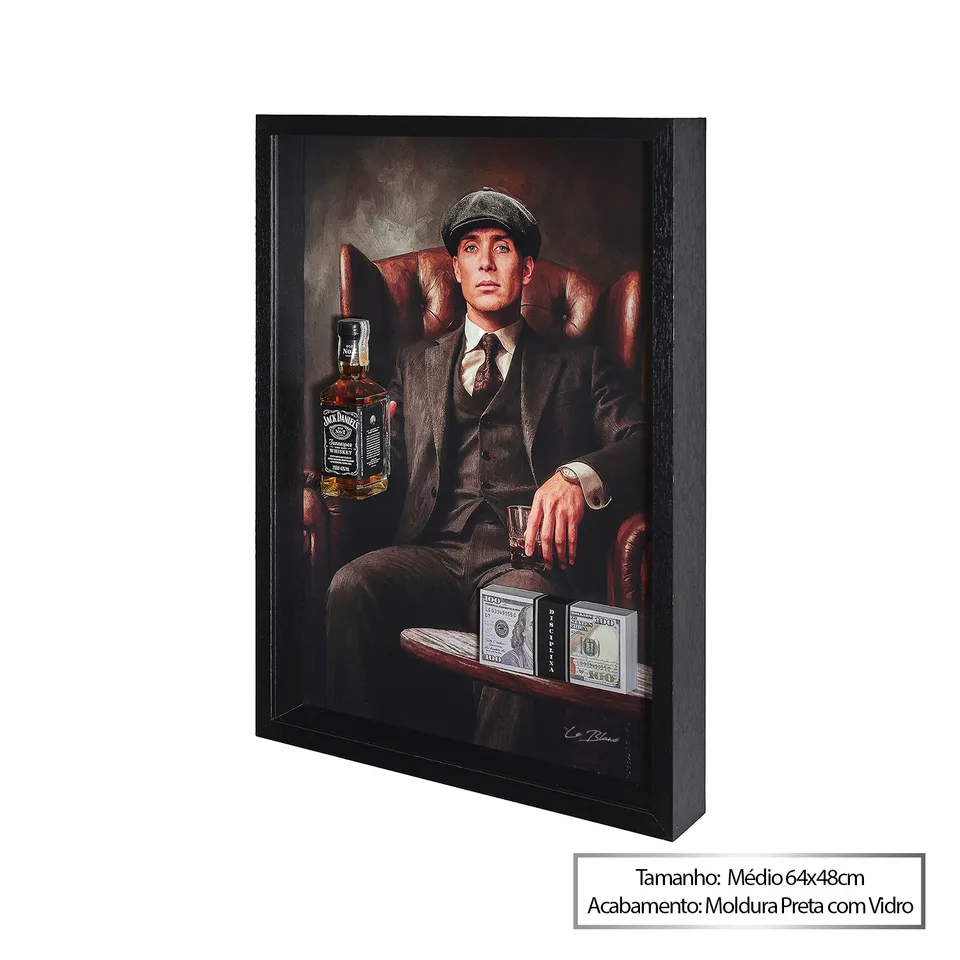 Tommy Shelby Whisky — Médio 64x48