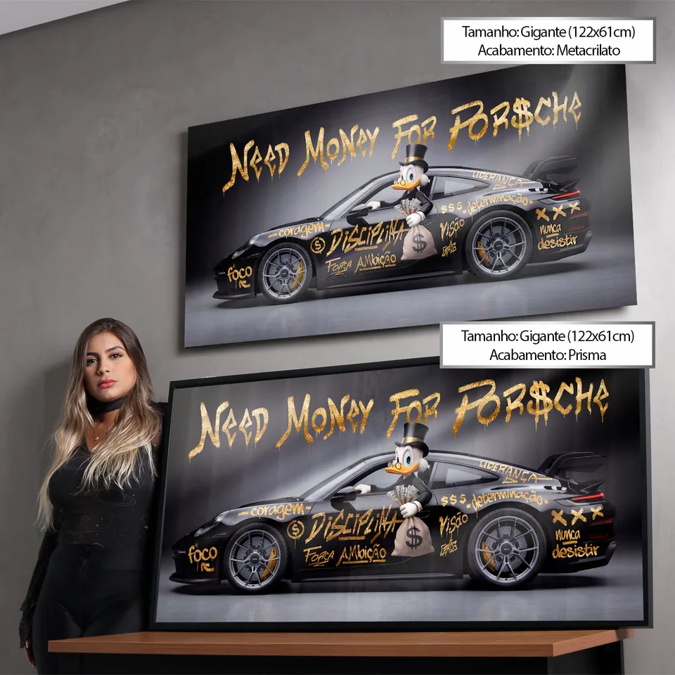 Quadro The Duck's Need Money for Porsche — foto 6