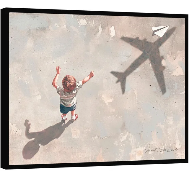 Quadro Sonhe Alto - Quadros para Consultório de Psicologia | QuadrosDecorativos.com
