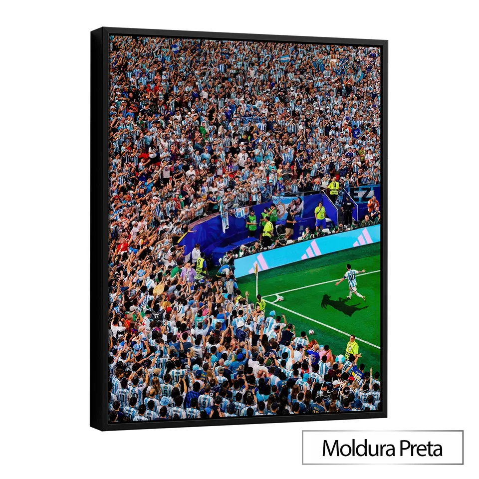 Quadro O GOAT da Argentina - Lionel Messi