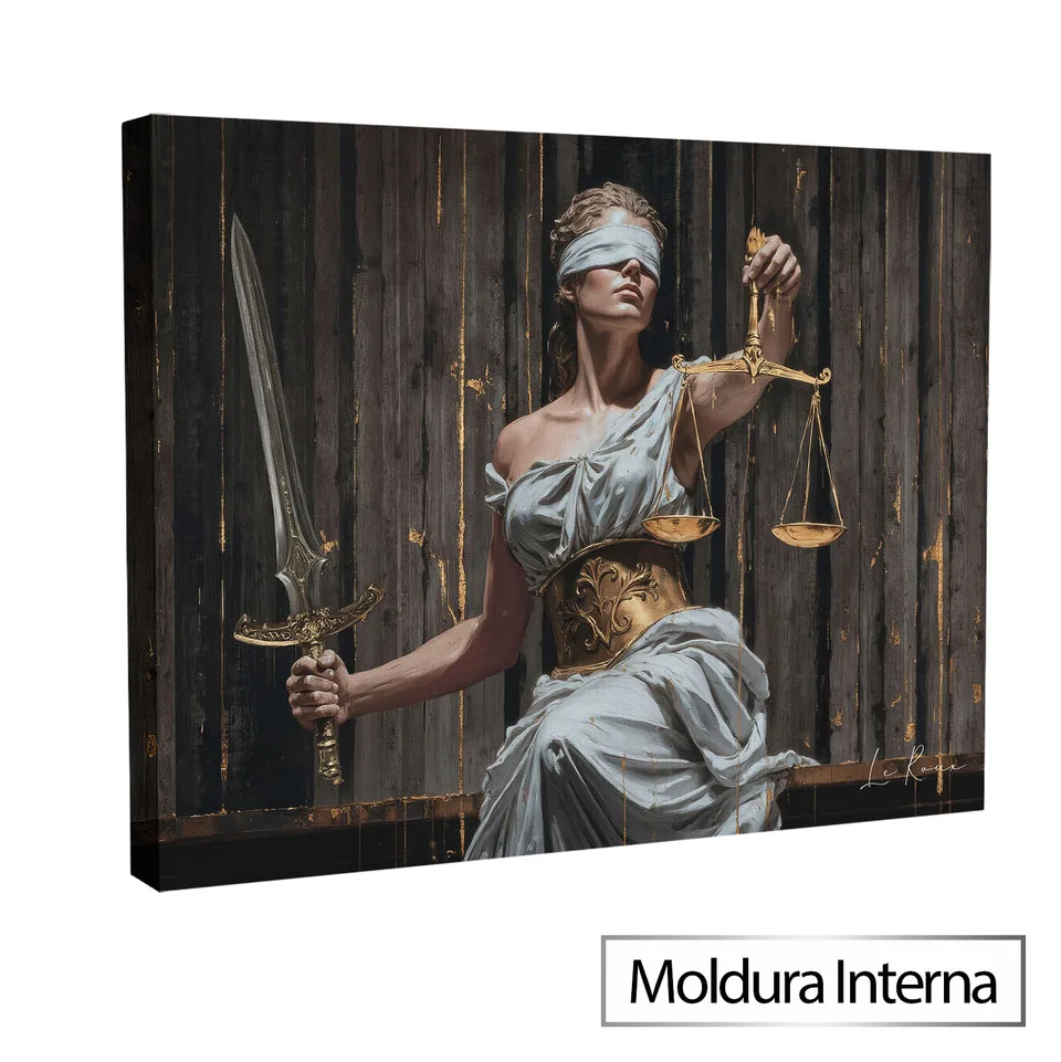 Quadro A Elegância da Deusa Themis