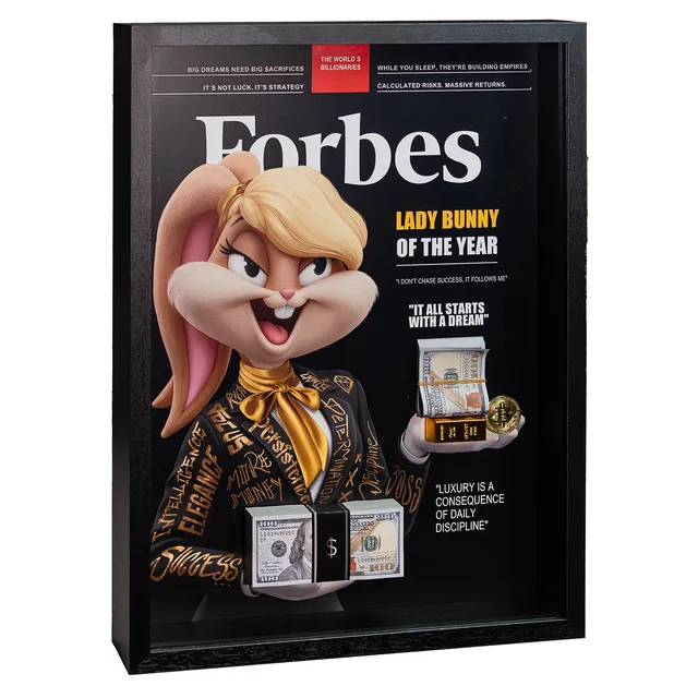 Lady Bunny Forbes - 3D Masterpiece | QuadrosDecorativos.com