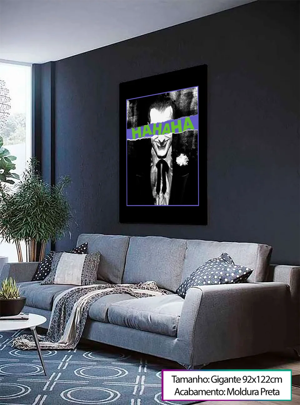 Quadro Batman Oficial HAHAHA