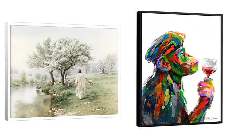 Um Jesus silencioso e um macaco tomando vinho: como essas obras de arte fizeram o Instagram parar tudo para ver. 30 milhões de views.