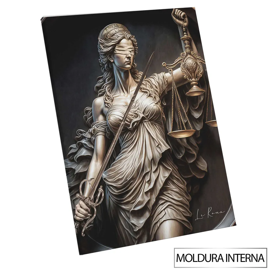 Quadro Deusa da Justiça