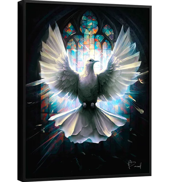 Quadro Pomba Sagrada