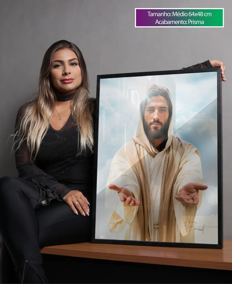 Quadro O Chamado de Cristo, de Benoit — foto 2