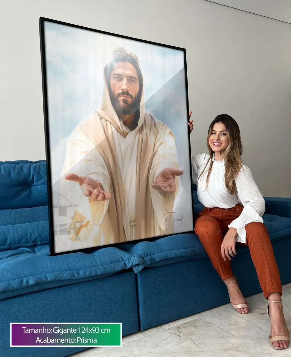 Quadro O Chamado de Cristo, de Benoit — foto 3
