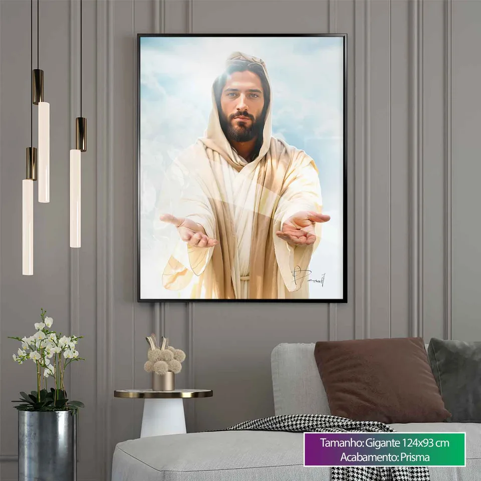 Quadro O Chamado de Cristo, de Benoit — foto 7