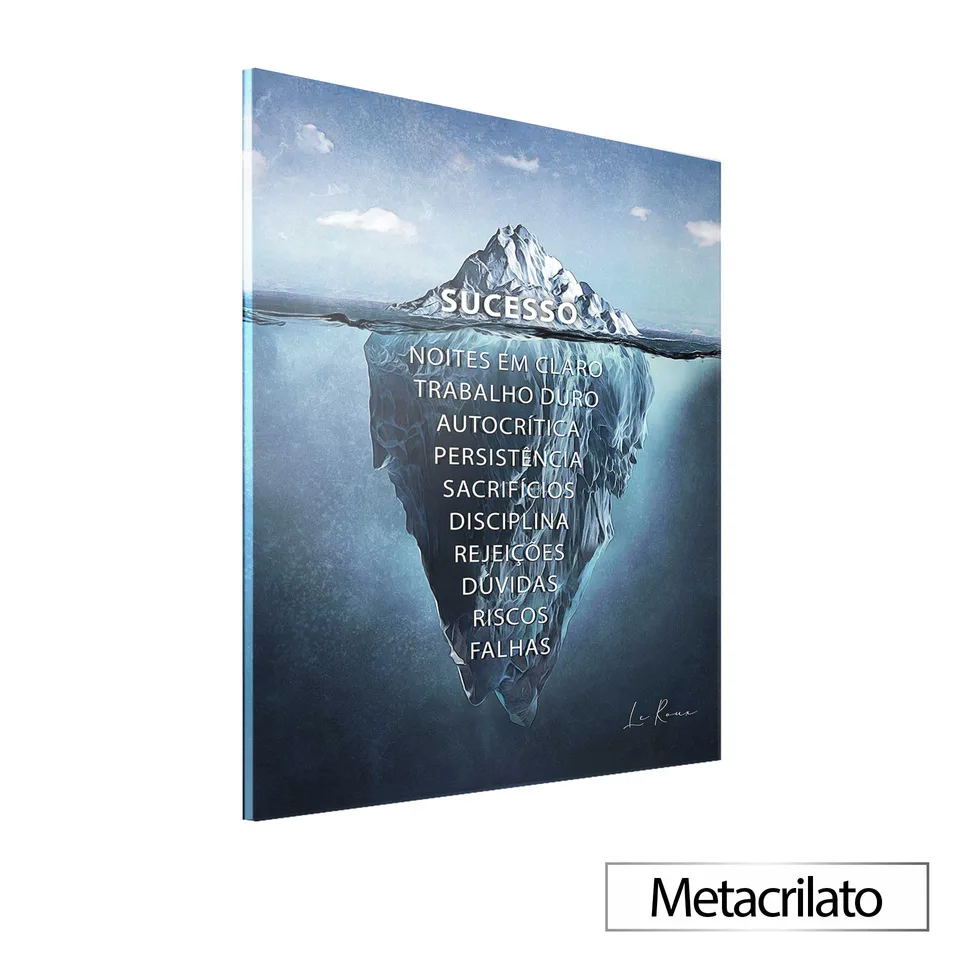 Quadro Iceberg do Sucesso